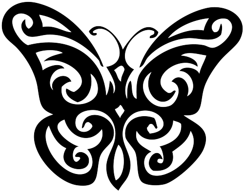 Butterfly Tattoo Designs PNG HD