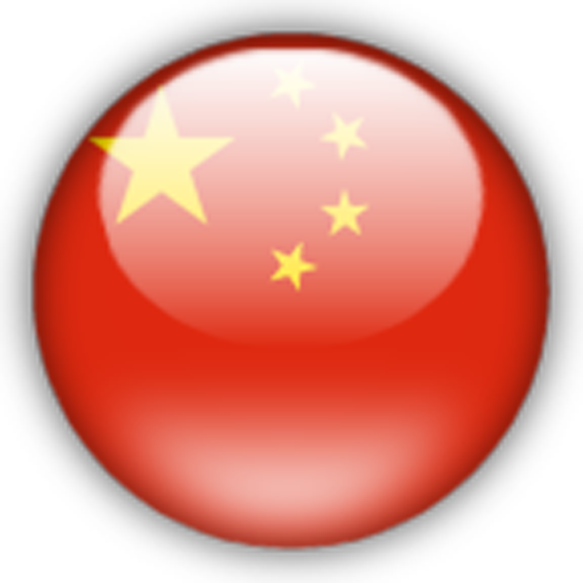 China vlag gratis PNG -afbeelding