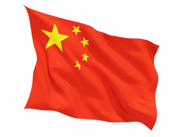 China vlag PNG -afbeelding