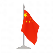 China Flag Transparent