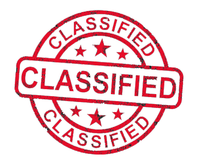 Classified Stamp PNG