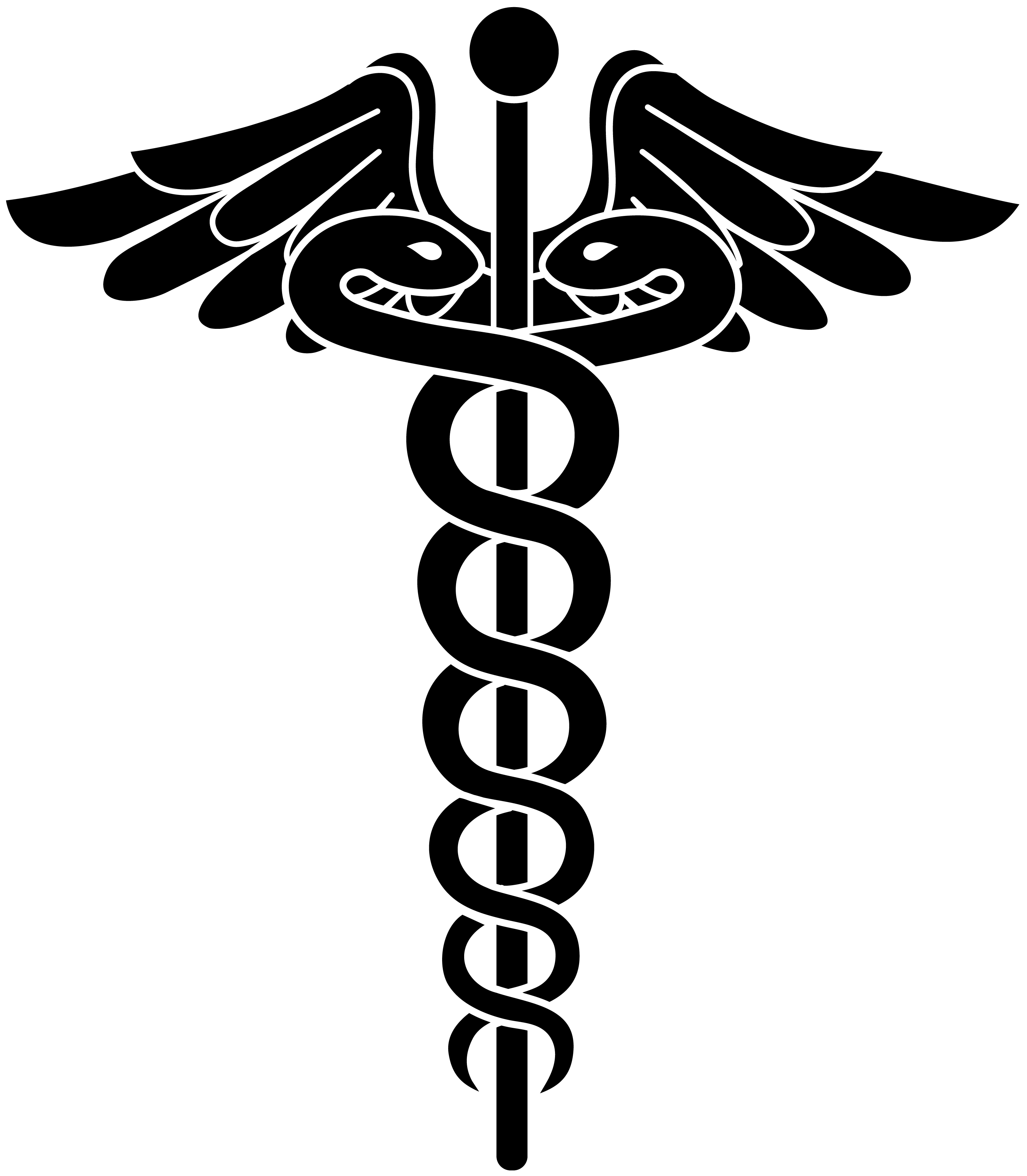 Doctor Symbol Caduceus Free PNG Image