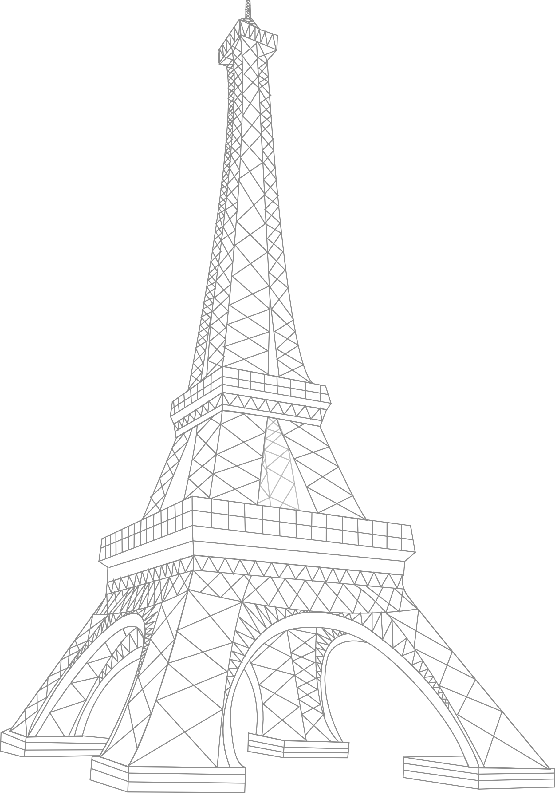 Eiffel Tower Transparent