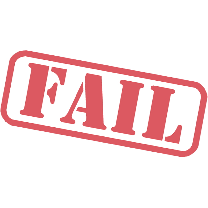 Fail Stamp Png Transparent Images Png All