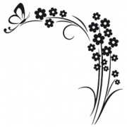 Bloemtattoo PNG
