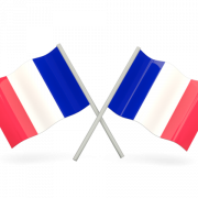 Frankrijk vlag transparant