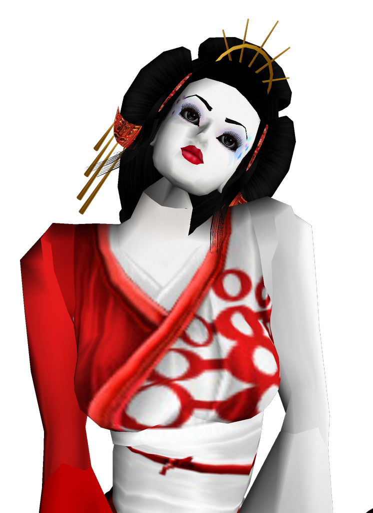 Image de geisha PNG