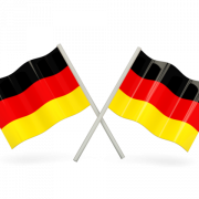 Deutschland Flagge transparent