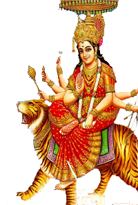 Göttin Durga Maa kostenloser Download PNG