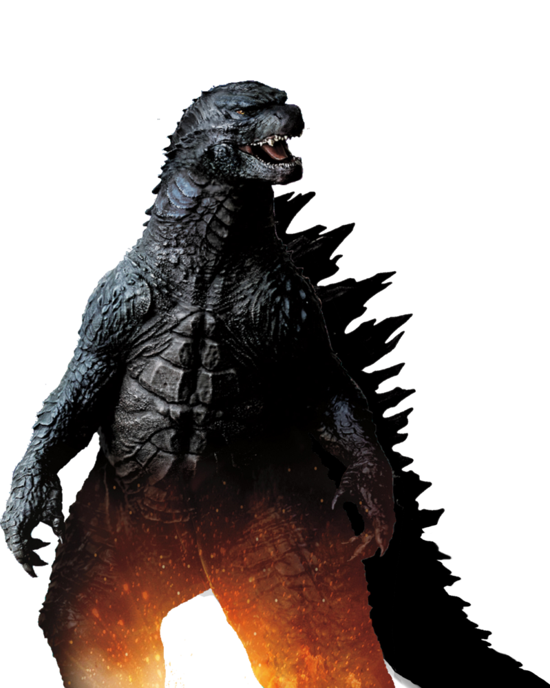Godzilla PNG الموافقة المسبقة عن علم