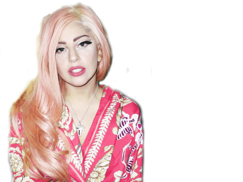 Lady Gaga PNG file