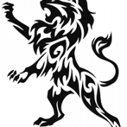Lion Tattoo PNG คุณภาพสูง
