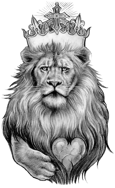 Lion Tattoo PNG Clipart