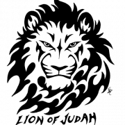 Image PNG de tatouage de lion