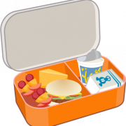 Lunchbox gratis PNG -afbeelding