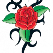 Rose Tattoo PNG Images