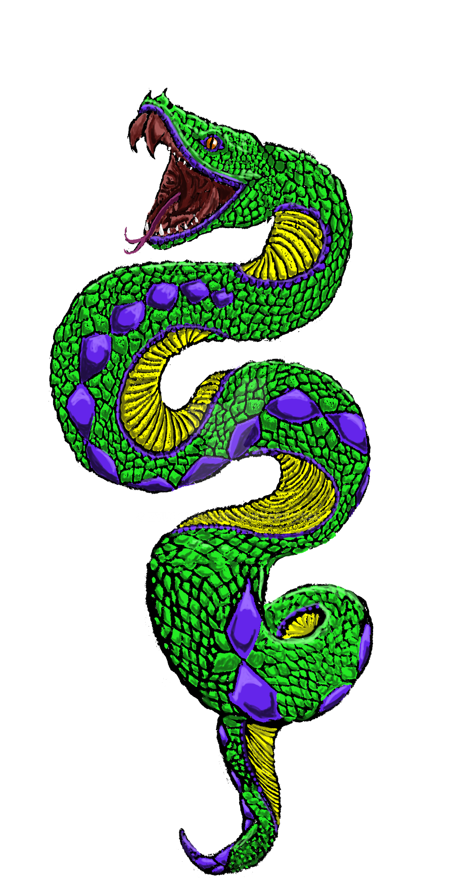 Snake Tattoo PNG Clipart