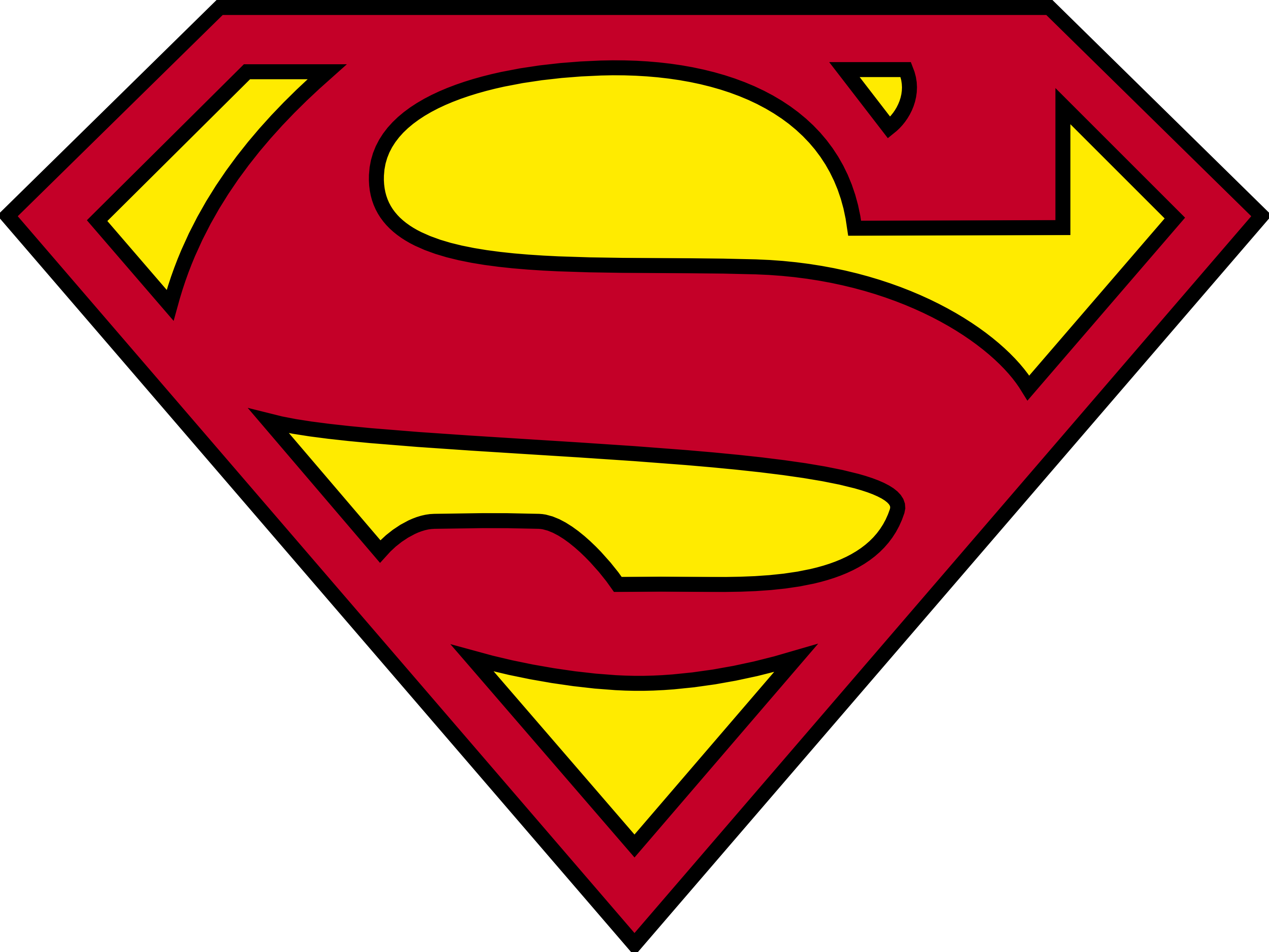 File PNG del logo Superman