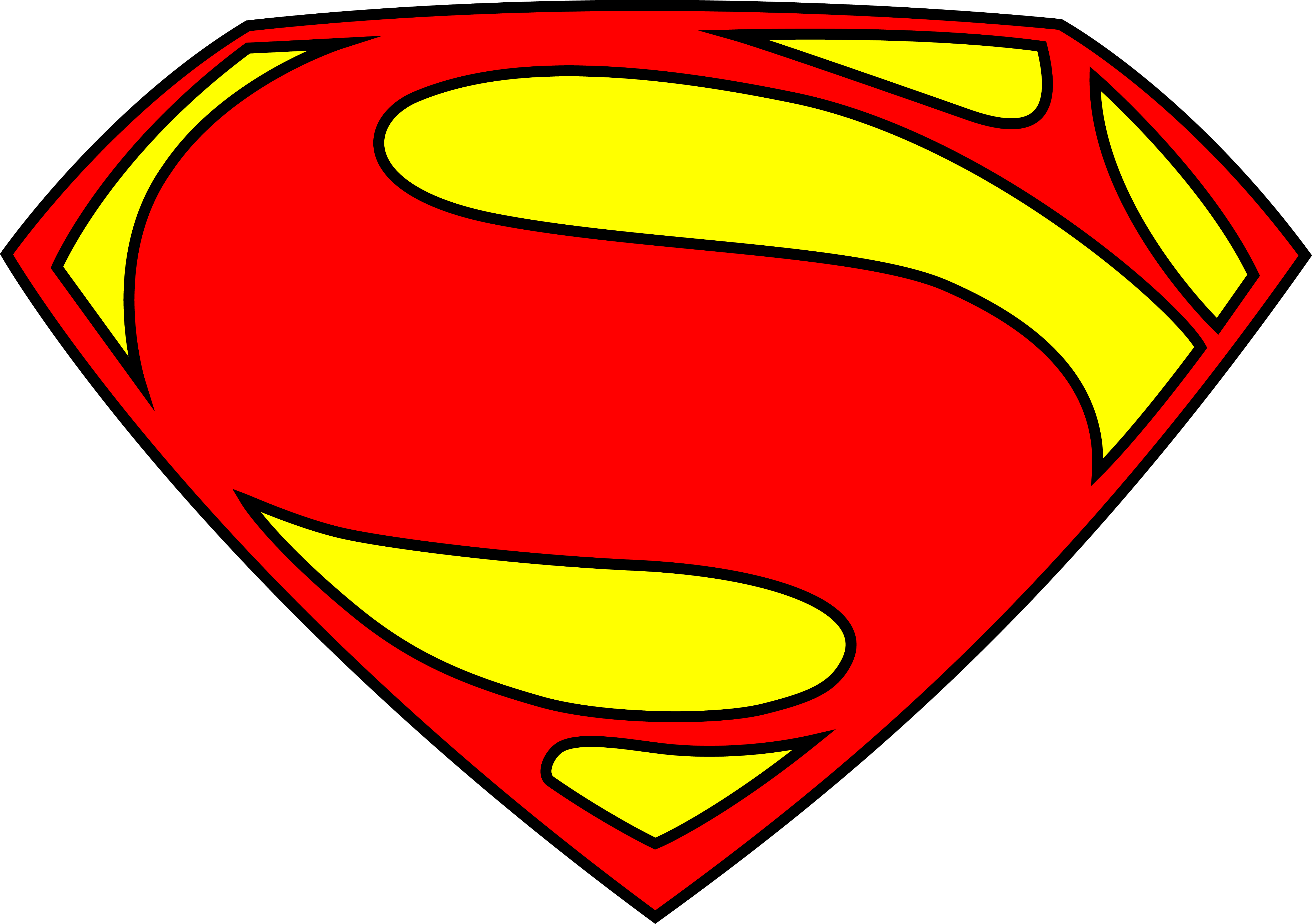Süpermen logosu şeffaf