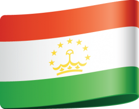 Tagikistan Flag png clipart