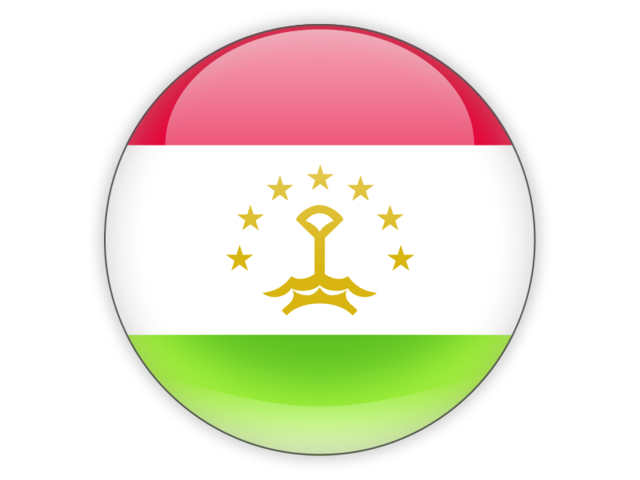 علم طاجيكستان شفاف