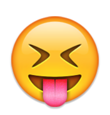 Tong uit emoji PNG