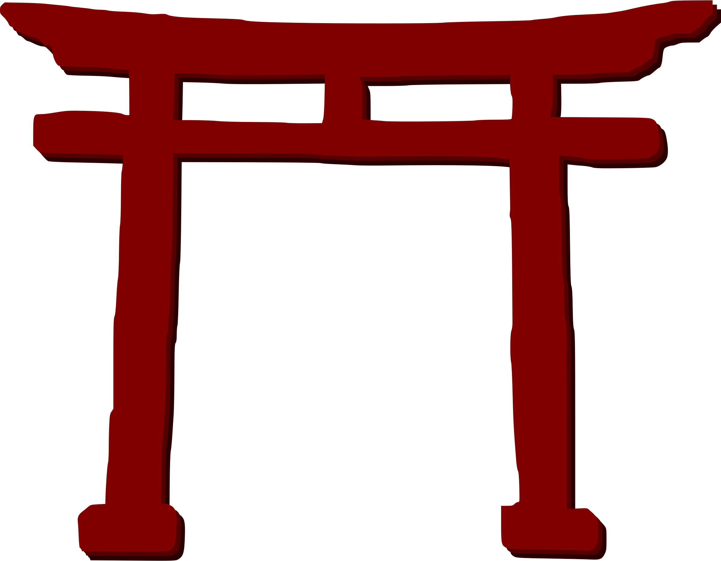 Torii Gate Free Download PNG