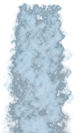 Cascada transparente