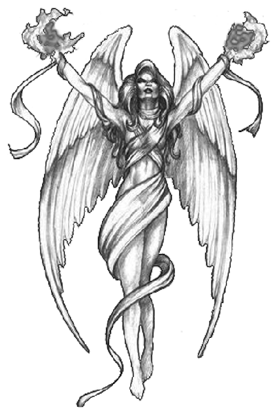 Angel Tattoos PNG Picture