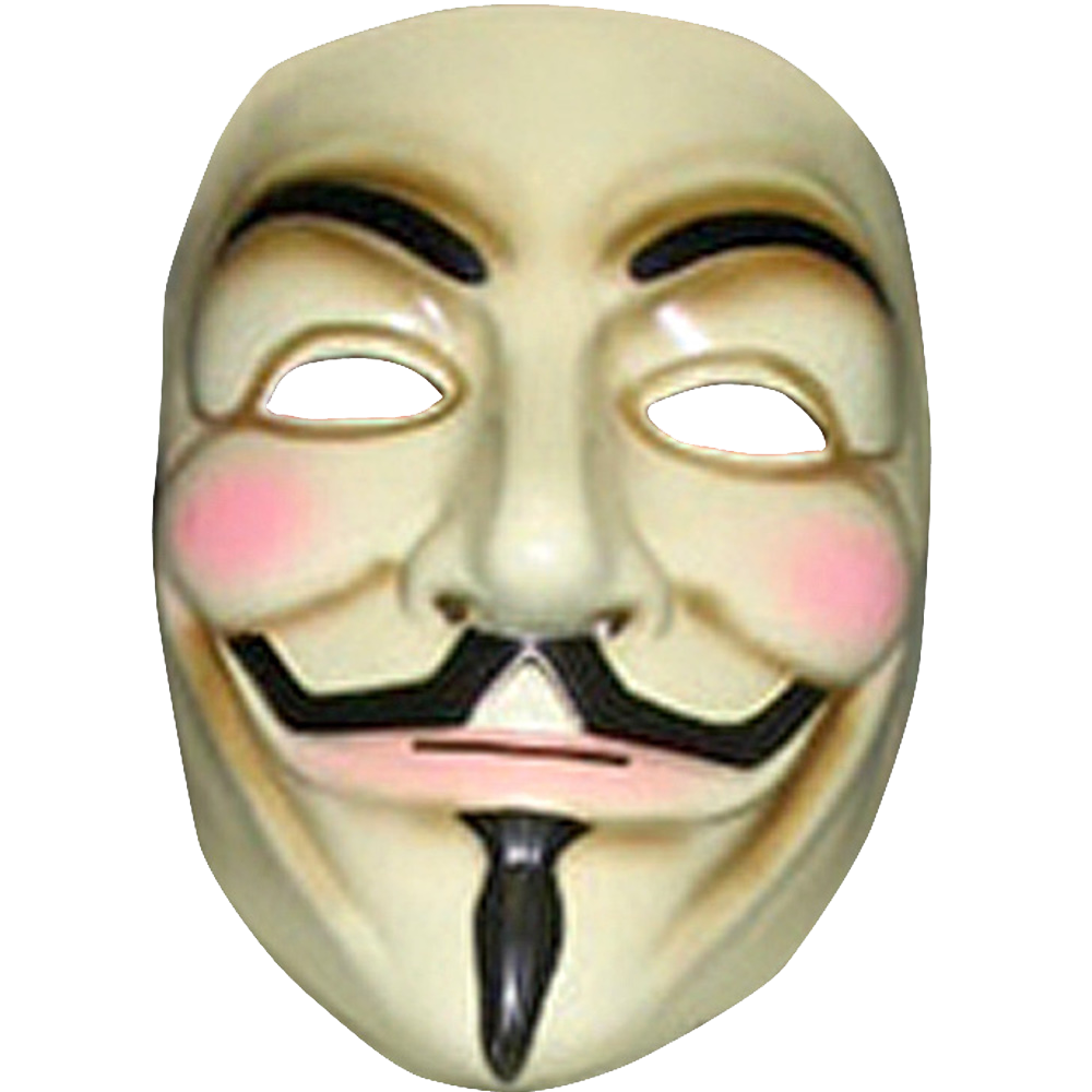 Anoniem masker png clipart