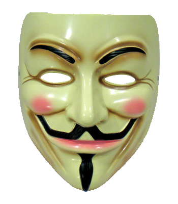 Anoniem masker PNG