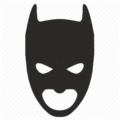 Batman Mask PNG -bestand