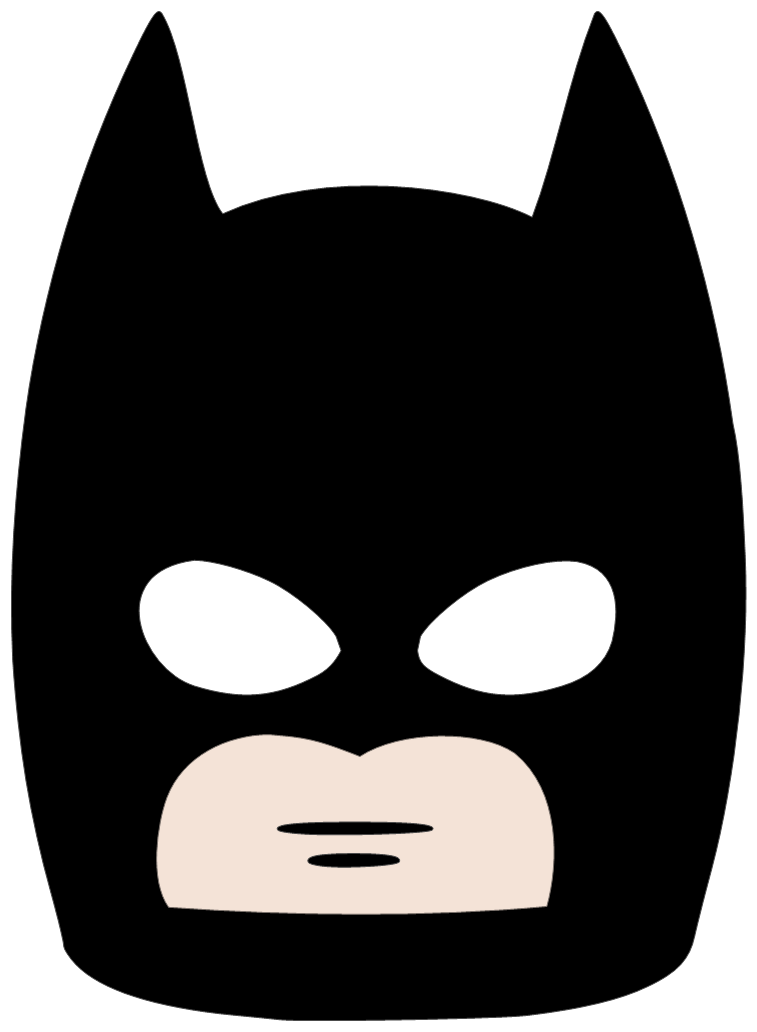Batman Masker PNG
