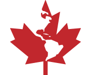 Kanada Blatt transparent