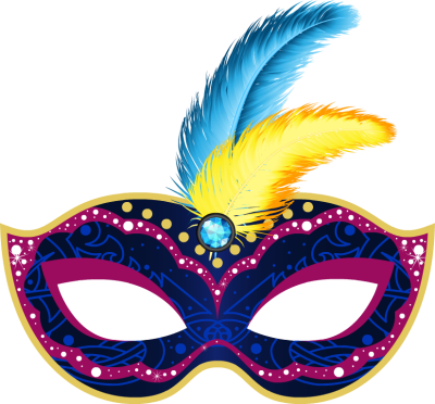 Carnaval masker gratis downloaden PNG
