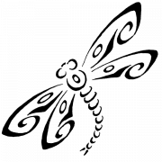 Dragonfly Tattoos PNG -afbeelding