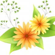 Blumen Vektoren PNG Clipart