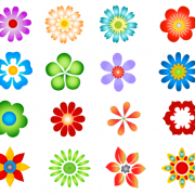 Bloemen vectoren PNG -afbeelding