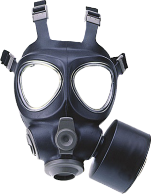Gasmasker gratis PNG -afbeelding