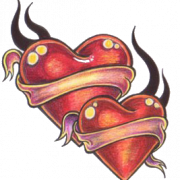 Heart Tattoos PNG Pic