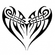 Tatuajes del corazón transparente