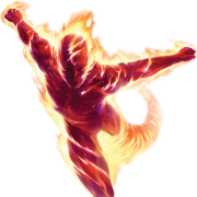 Human Torch Free Download PNG