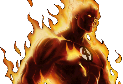 Human Torch PNG Pic