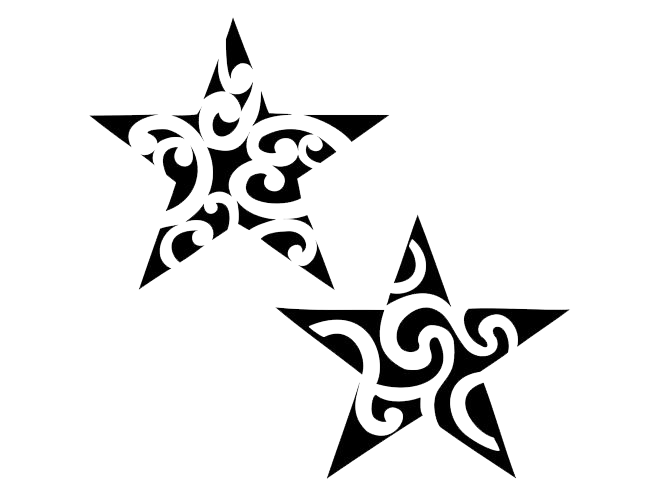 STAR TATTOOS PNG Afbeelding
