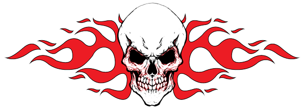 Tribal Skull Tattoos PNG Picture