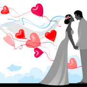 Bruiloft gratis PNG -afbeelding