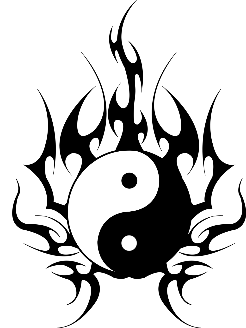yin-yang وشم التنزيل المجاني بي إن جي