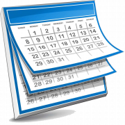Calendario trasparente