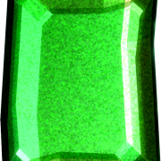 File png di pietra di smeraldo