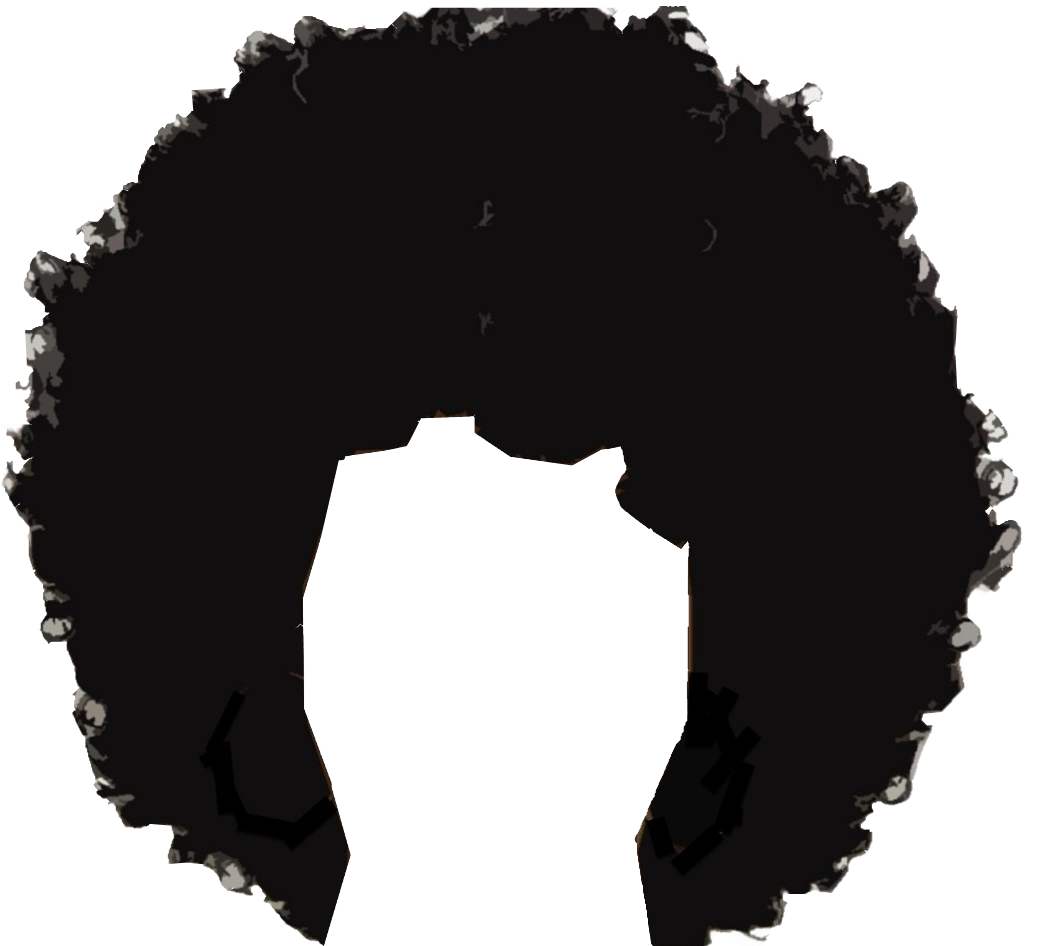 Afro Hair High Quality PNG